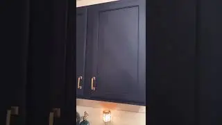Easy kitchen cabinet painting. Full makeover under $100