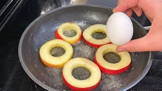 Знаменитый яблочный пирог с 1 яйцом!