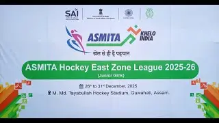 DAY-2 ASMITA EAST ZONE JUNIOR  GIRLS HOCKEY LEAGUE GUWAHATI, ASSAM 2025