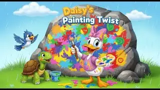 Daisy the Duck&rsquo;s Funny Painting Fail 🦆🎨 | A Meadow Art Adventure with a Twist!