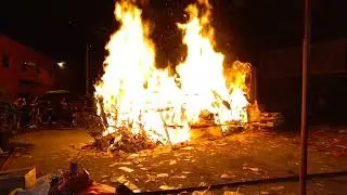 The Flaming Inferno Feels Like You're In Hell 🔥 Hungry Ghost Festival 👻