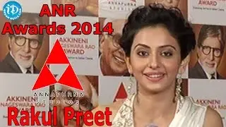 Rakul Preet Singh Speech - ANR Award 2014 To Amitabh Bachchan