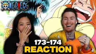 NAMI & ROBIN GOT IT LIKE THAT... 👀 | First Time Watching One Piece Episode 173-174 Reaction