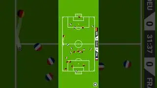 Marble Soccer: Germany VS France
