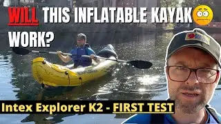 КАЯКИНГ В ЛОНДОНЕ | Intex Explorer K2 &mdash; первые впечатления | Риджентс-канал