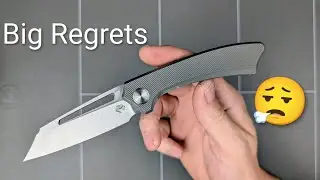 SO MAD I didn't buy one when I had the chance. | Gecko Customz Pictus  #knifecollecting #knifereview