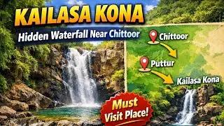 Kailasa Kona Falls 😍 A Hidden Waterfall Near Chittoor | Must Visit Place #Chittoor#WaterfallLovers