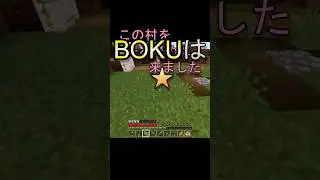 I was protecting the village, but the villagers treated me like a villain lol [Minecraft]