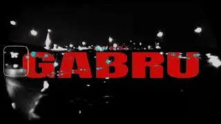 Saabi - Gabru (Official Visualizer Video) | Latest Haryanvi Song 2025 | 
