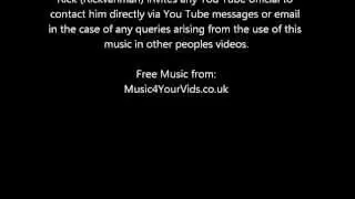 MUSIC CREDITS FOR MUSIC4YOURVIDS.CO.UK