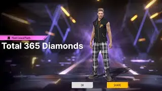 Plaid Casual Pants in Free Fire Pakistan Server