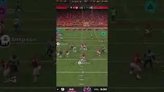 ON HIS OWN #Madden25 #MaddenGameplay #MaddenNFL #MaddenH2H #MaddenUltimateTeam #MaddenShorts