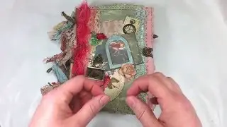 Waterhouse-inspired junk journal -  1 of 2