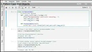 Python class and object