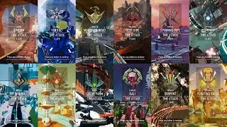 [1440p60] Redout: All Course Views [ALL Worlds - 60 tracks] (v1.6.1)
