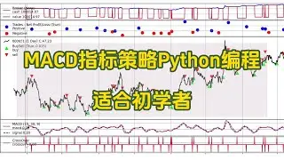 【Python股票量化学习】MACD指标策略 | 适合初学者的python量化编程教学