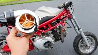 $50 Pocket Bike Turbo With NOS! Will this Work?