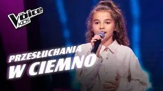 Julka Twardygrosz &ndash; &bdquo;Melodia ta&rdquo; - Przesłuchania w ciemno | The Voice Kids Poland 8