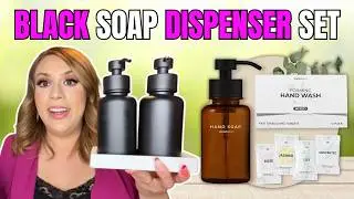MaisoNovo Foaming Soap Dispenser Review | Amber Glass Bottle + Refill Tablets Unboxing
