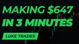 Making $647 in Under 5 Minutes - NQ Futures Trade Recap - September 18 - DayTrading NASDAQ