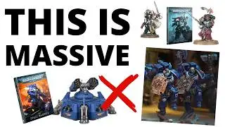 ENORMOUS Space Marine News - T5 Marines, Removed Units, New Kits and More...