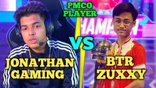 Jonathan vs Btr zuxxy & Btr liquid full intense 2v2 tdm fight | Jonathan gaming vs Btr luxxy | Pubgm