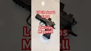 Install LokGrips Magwell and Grip Panels on CZ Shadow 2 Carry #czshadow2 #lokgrips