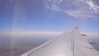 PAU &rarr; PARIS ORLY   Airbus A319 full flight
