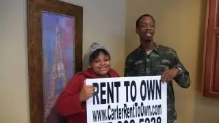 Resident referral for Carter Rent To Own  great happy residents