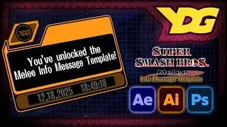 (DL Link in Description) Super Smash Bros. Melee Info Message Template