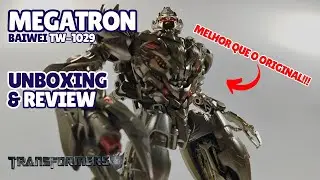 Melhor Que O Original!!!👀 MEGATRON Baiwei TW-1029 UNBOXING & REVIEW Pt/Br