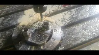 drilling and tapping on machining centre BMW diff, small 135mm PCD crown wheel to fit quaife LSD