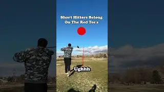 Red/White/Blue Tees what's the cutoff? #golf