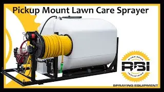 500 Gallon - Lawn Care Skid Sprayer - Mechanical Agitation - Pickup Mount - River Bend Industries