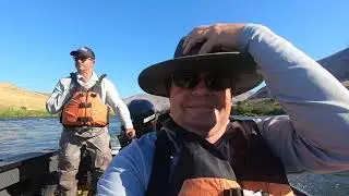 The Deschutes and the jet boat June 2021
