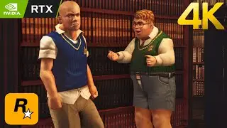 Bully: (Save Algie Mission) With Ray-Tracing 4K Gameplay!