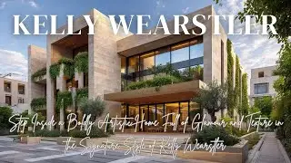 Boldly Artistic Home Full of Glamour and Texture in the Signature Style of Kelly Wearstler