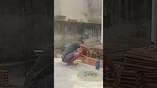 come&ccedil;ando assentar tijolos da sala e cozinha da minha casa#obra #pedreiro#motiva&ccedil;&atilde;o#casa#constru&ccedil;&atilde;o