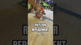 We replaced our RV slide-out floor PART 2