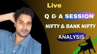 Live पूछो अपने  STOCKS Related सबाल | live Nifty  prediction  | bank nifty tomorrow prediction
