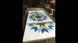 Making Barn Quilts and Handmade Decorative Wood Wall Art.  Art in Progress