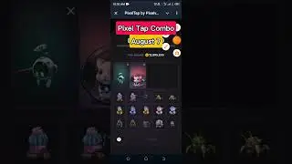 7 August Pixel Tap Daily Combo Cards Today