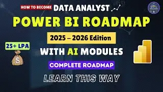 Power BI Roadmap | Edition 2025 - 2026 | Data Analysis Roadmap #powerbi