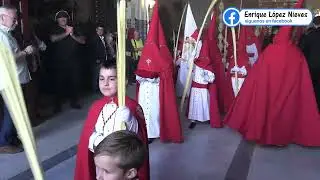 SALIDA de la Hermandad de la Mulita. Semana Santa en Isla Cristina 2-4-2023