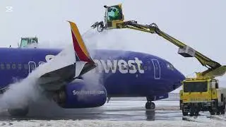Thousands of US flights disrupted as winter storm looms