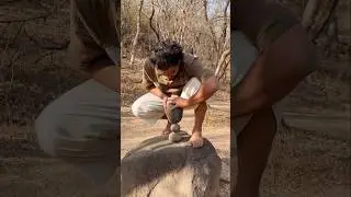 A creative process using rocks. #rockbalancing #natureart
