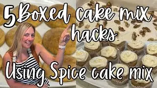 5 потрясающих рецептов смеси для пряного торта, которые вас поразят! | Рецепты из смеси для торта...
