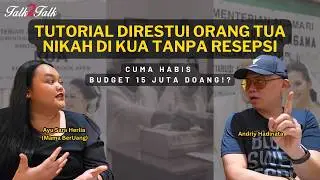 Tutorial Direstui Orang Tua Nikah Di KUA Tanpa Resepsi w/ Ayu Sara Herlia (Mama BerUang)
