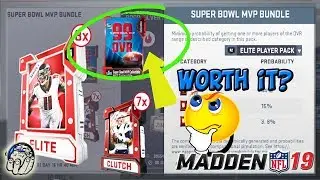 Что это за EA? Набор MVP Супербоула на Рождество? Какой ход ЛУЧШИЙ? | Madden 19 Ultimate Team