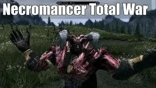 Skyrim Mods Mix - Necromancer Total War of Might and Magic + Monster Mod